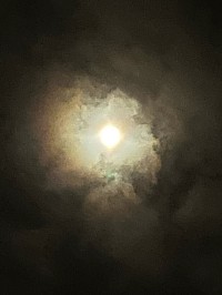 Cloudy Moon